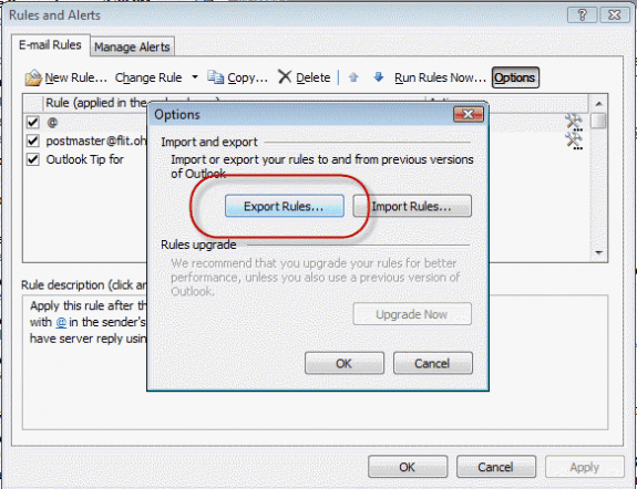 Export rules