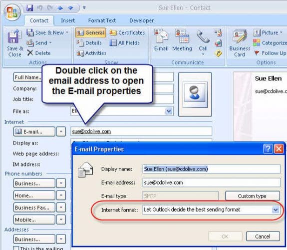Let Outlook Choose
