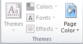 review-chunk Themes Chunk on the Review Ribbon