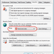 Internet Zone Security settings
