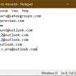 list of addresses sent mail