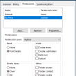 set permissions using a macro