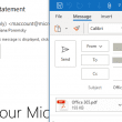 forward pdf files using a rule