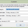 Set a custom flag for followup