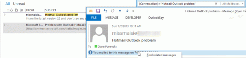 Find Related Messages