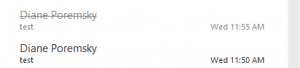 Expired message marked for deletion
