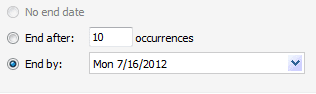 OWA2007's no end date