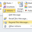 Resend the message