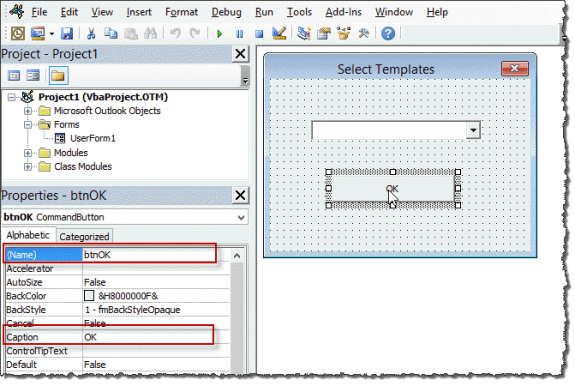 add controls to a user form